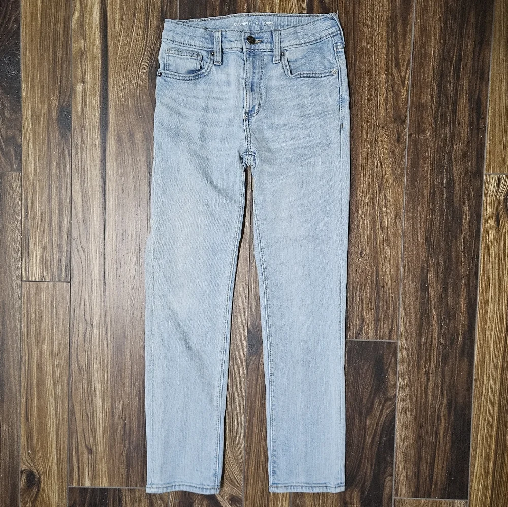OLD NAVY Skinny Built In Flex Light Wash Jeans